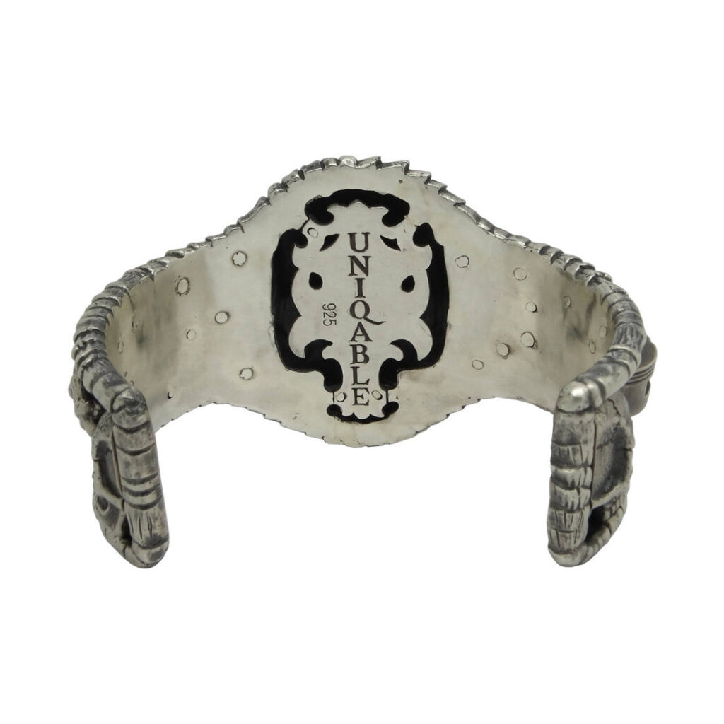 Heavy and Study ens Stainless Steel Biker Skull Cuff Bangle Bracelet Silver Black Two-Tone Heavy and Study ens Stainless Steel Biker Skull Cuff Bangle Bracelet Silver Black Two-Tone